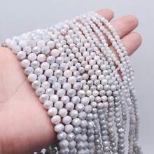 1 Strand Fashionable DIY Bead For Women Jewelry Making Necklace Earring Hand Made Beads - G2 Half-blue Plating - View 11