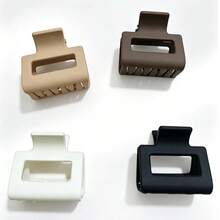 4/8 chiếc kẹp tóc nhỏ màu nâu 4cm dành cho nữ, kẹp tóc nhỏ đa năng tối giản phù hợp cho sử dụng hàng ngày, mùa hè, kỳ nghỉ, du lịch, phụ kiện tóc. - Nhiều màu - Xem 3