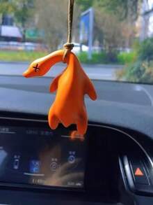 Color Changing Roasted Duck Keychain, Interesting Gag Gift, Changes Color Under Light & UV, Creative High-Tech Toy - One Size Fits All - View 4