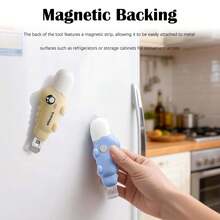 Dụng cụ mở nắp chai hình cá sấu 2 trong 1, nhỏ gọn và dễ mang theo, dao mở hộp và dụng cụ mở nắp chai 2 trong 1. - Xem 7