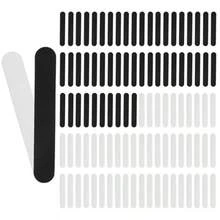 Hat Sweat Liners 24x3.8cm/9.4x1.5in Baseball Cap Liners Protector Band Absorbent Sweatband Protection Inserts Pads For Outdoor Accessories 50 Black 50 White - đen trắng - Xem 8