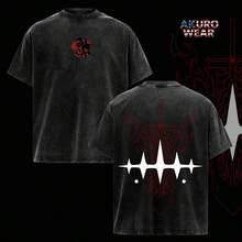 a Sword – Camiseta con Gráficos de Anime Black Clover, Camiseta Streetwear Anti-Magia, Top Unisex de Algodón Suave, Atuendo Casual Streetwear de Anime, Regalo para Amantes del Anime, Cosplay - Negro - Ver 9