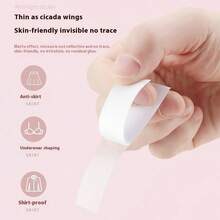 36 chiếc/gói, băng dính hai mặt dùng cho quần áo, kẹp chống trượt vô hình, kiểu dáng tối giản, độ bám dính cao không gây hại, thoáng khí thân thiện với da, thích hợp để chống lộ cổ áo sơ mi, chống trượt váy, giữ dáng cổ chữ V, dùng hàng ngày, cho phù dâu, trang phục hẹn hò. - A - Xem 5