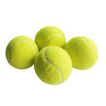 3pcs/Pack High Elastic Practice & Entertainment Tennis Balls, Chew Resistant Pet Training Balls With Sound, Suitable For Beginner Tennis Practice, Outdoor Sports, Made Of Fiber, Rubber Material With High Elasticity - Multicolor - View 13
