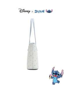 Disney 官方授权史迪奇挂饰和史迪奇印花手提袋 - 卡通印花单肩包，休闲时尚手提袋，生日礼物 - 彩色 - 查看 6