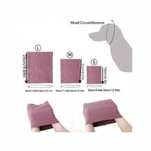 1 protetor de orelha para higiene de cães, altamente elástico, macio, quente, com redução de ruído e alívio do estresse. Acessórios para animais de estimação: gorro, cachecol e protetor de orelha. - Multicolorido - Ver 2