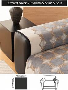 1 vỏ đệm sofa dùng được cả bốn mùa, kiểu dáng hiện đại tối giản, chống trượt, chống bụi và có thể giặt được, màu xám tươi mát và thời trang, mềm mại và không phai màu, thân thiện với thú cưng, phù hợp với sofa hình chữ L và sofa 1/2/3/4 chỗ ngồi. - Xám - Xem 13