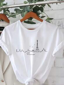 Women T-Shirts - White - View 6