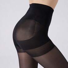 40 Denier Classic Basic Sheer Women's Pantyhose, Size 40-60 Kg And 140-160 Cm - màu đen - Xem 5