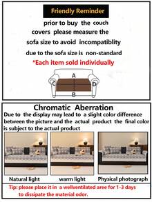 1 vỏ đệm sofa dùng được cả bốn mùa, kiểu dáng hiện đại tối giản, chống trượt, chống bụi và có thể giặt được, màu xám tươi mát và thời trang, mềm mại và không phai màu, thân thiện với thú cưng, phù hợp với sofa hình chữ L và sofa 1/2/3/4 chỗ ngồi. - Xám - Xem 12
