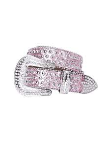 镶钻腰带，男女皆宜的街头时尚设计，适合搭配牛仔裤、连衣裙、格子衫、PU皮衣，四季皆宜。 - A - 查看 7