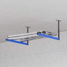 Ceiling Storage Racks - Zwart/Wit - Bekijken 2