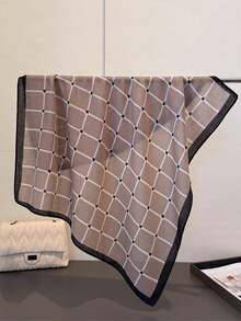 1条70厘米心形菱形图案头巾 - 彩色 - 查看 2