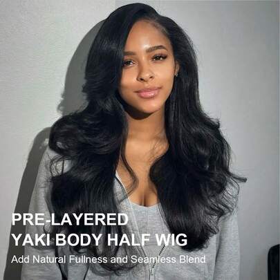 Tinashe Tóc giả Yaki Styling kiểu sóng lơi 3 trong 1, tóc giả nửa đầu bằng tóc thật, trông như da đầu, mật độ 180%, tóc giả bằng tóc thật, không cần để lộ tóc thật, tóc thật Brazil màu tự nhiên dành cho nữ, tóc giả không cần keo, kẹp và dùng ngay, trang phục Halloween cho nữ, móng tay Halloween, Plancha Para Cabello, tóc giả không cần keo, tóc thật, trang điểm Halloween, Cosplay, tóc cổ tích, tóc cưới, tóc nàng tiên cá, phụ kiện tóc.