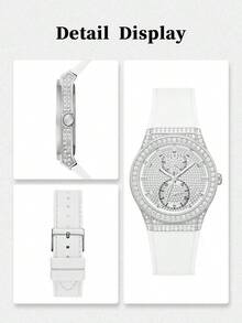 Đồng hồ GUESS Essential Business Commute: Đồng hồ thép không gỉ dành cho giới chuyên nghiệp hiện đại GW0439L1 - Bạc - Xem 7