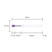 Cọ môi silicon có nắp đậy, chống bụi, đa chức năng, dùng để trang điểm mắt, tán nhũ, thoa son môi. - Nhiều màu - Xem 8