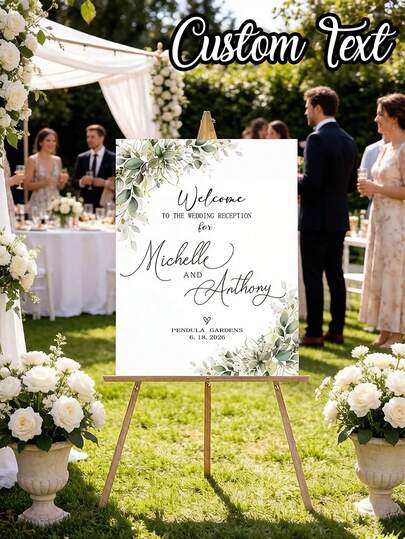 1 tấm áp phích chào mừng đám cưới tùy chỉnh, khẩu hiệu chào mừng đám cưới, logo đám cưới cây bạch đàn, áp phích chào mừng đám cưới cây xanh cá nhân hóa, áp phích chủ đề đám cưới, trang trí đám cưới cây bạch đàn, trang trí đám cưới cây xanh, biển chào mừng tối giản, áp phích trang trí đám cưới, áp phích quảng bá đám cưới, khẩu hiệu chào mừng đám cưới sáng tạo, món quà tuyệt vời nhất dành cho gia đình, bạn bè và bạn học, lưu giữ khoảnh khắc khó quên nhất trong cuộc đời.
