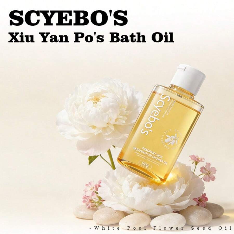 Sữa tắm Scyebo, sảng khoái, dưỡng ẩm, mềm mượt như lụa, thích hợp sử dụng hàng ngày.