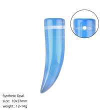 1 Piece Natural Stone Charms Crystal Agate Pendants For Jewelry Making DIY Necklace Handicrafts Accessories - 1x3.7cm - View 23