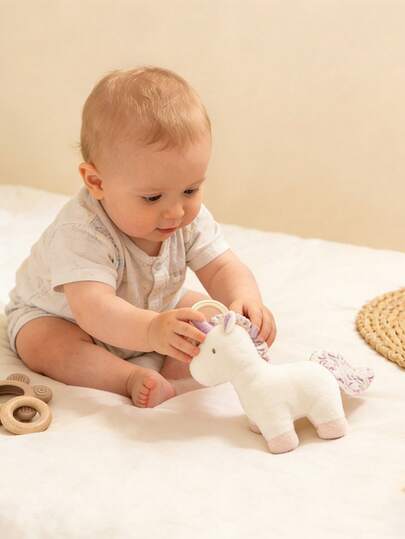 1pc Baby Crib Hanging Grab Toy, Suitable For Infant Sensory Interaction Games And Companion Toys