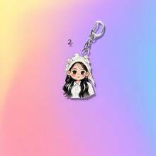 Hearts2Hearts Jiwoo Luwina A-NA Merchandise Pendant Keychain - Multicolor - View 14