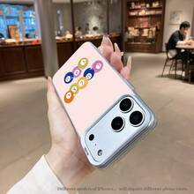 Funda para Teléfono - 1 Estilo 17 Nueva Funda de Alta Calidad con Patrón de Bolas de Números de la Suerte Coloridas, Lujosa Funda de Metal Acrílico de Alta Gama, Exquisita y Práctica, Gruesa, Resistente a Golpes y a Caídas. - Color mixto 1 - Ver 7