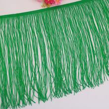1 Yard 11.8 Inch Wide Tassel Lace Trim, Polyester Multicolor Tassel Lace Ribbon For Clothing, Home Decor, DIY Sewing Crafts, Curtains, Latin Dance, Wedding Dress, Lampshade Decoration - Multicolor - View 9