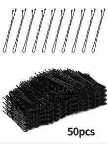 Bộ 100/50/1 chiếc kẹp tóc Bobo lò xo dành cho nữ, chống trượt, phù hợp với mọi kiểu tóc, phụ kiện tóc quà tặng cho phụ nữ, Ngày của Mẹ, Ngày Valentine, đồng nghiệp, vật dụng cần thiết khi đi du lịch, vật dụng cần thiết mùa hè. - Nhiều màu - Xem 13