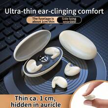2026 New Ultra-Thin TWS Wireless Earphones, Sleep-Dedicated LED Display Touch Control In-Ear Headphones, Noise Cancelling, Long Battery Life, High-Fidelity, Low Latency, Compatible With IOS And Android - View 2