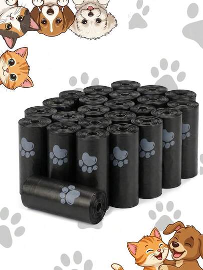 Extra Thick Dog Poop Bags - Leak-Proof And Debris-Free Pet Waste Bags, Suitable For Outdoor Adventures - Convenient And Portable, Ideal For Dog Owners, Camping, Hiking, Pet Supplies, Cleaning Supplies (Batches May Vary, Roll Core Randomly Dispatched, No Impact On Product Quality),Kitchen,Bathroom,Home,Household Suppliers