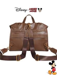Disney Ba lô đa năng chính hãng - Túi du lịch, túi đựng laptop, cặp sách, phong cách thường ngày và cổ điển, túi đeo chéo dung tích lớn. - Nhiều màu - Xem 6