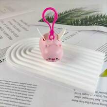 1pc 2025 New Trending Flying Capybara Key Chain, Plastic Pendant Ornament That Can Fly, Perfect Gift For Birthday, Boys, Girls, Christmas - Multicolor - View 13