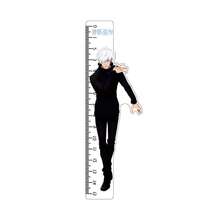 Jujutsu Kaisen 1pc Anime Fanart Ruler, Featuring Gojo, Yuji, Megumi, Nobara, Sukuna, Geto, Creative High-Quality Drafting Tool, Essential Student Stationery, Back-To-School Gift - A - View 11
