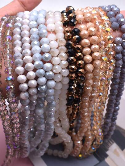 1 Strand Fashionable DIY Bead For Women Jewelry Making Necklace Earring Hand Made Beads