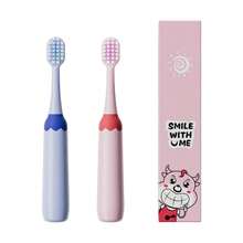 2pcs Children's Soft Bristle Toothbrush With Protective Cap, Individually Packaged, Cartoon Design For Baby Teething & Dental Care - Multicolor - View 11