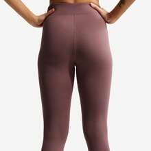 Nike Classic 7/8 Tights Women's Tattoo/Sail DV7789-502 - Burgundy - View 2