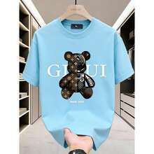 GucciS Modern Elegant And Timeless Classic USA-Shirt-LeeS/DiorSSNew Casual-Shirts Men And WomenUnisex Casual-Shirts - 藍色 - 查看 3