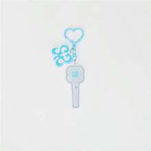 Hearts2Hearts创意迷你亚克力钥匙扣吊坠，H2H风格包包挂饰 - 彩色 - 查看 15