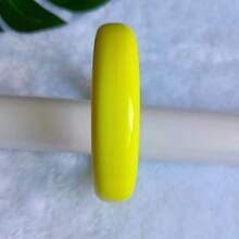 Bộ 5 vòng tay nhựa, dày 1.8cm, màu neon nổi bật, có thể cá nhân hóa. - Nhiều màu - Xem 5