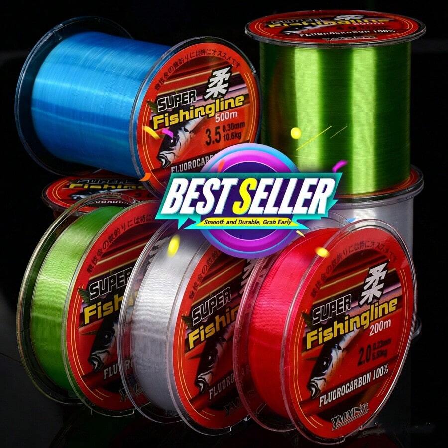 High Quality Monofilament Fishing Line - Abrasion Resistant Monofilament Line - Premium Nylon Fishing Line - Multicolor - View 1