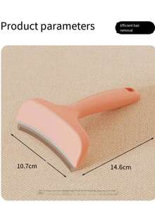 Bàn chải chải lông thú cưng màu pastel, bàn chải chải lông chó lưỡi cong, dụng cụ chải lông thú cưng tối giản. - Xem 7