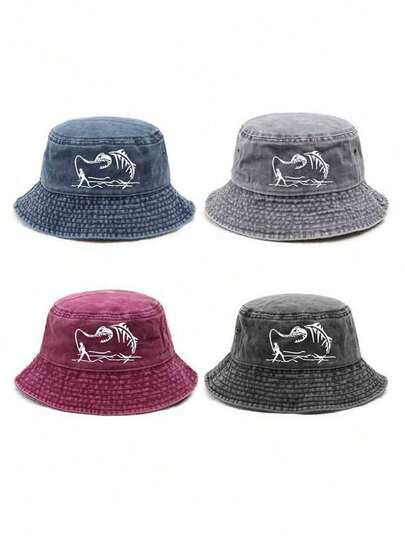 1顶纯色水洗渔夫帽，涤纶材质，透气防晒，适合日常佩戴，是送给家人、朋友、男女朋友、圣诞节、母亲节、父亲节、教师节、生日、夏季、海滩、假日等场合的理想礼物。