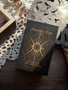 1 bộ bài Tarot cầm tay Akashic Eye, trò chơi để bàn theo phong cách Wicca, thích hợp làm quà tặng Giáng sinh và Lễ Tạ ơn. - Nhiều màu - Xem 5