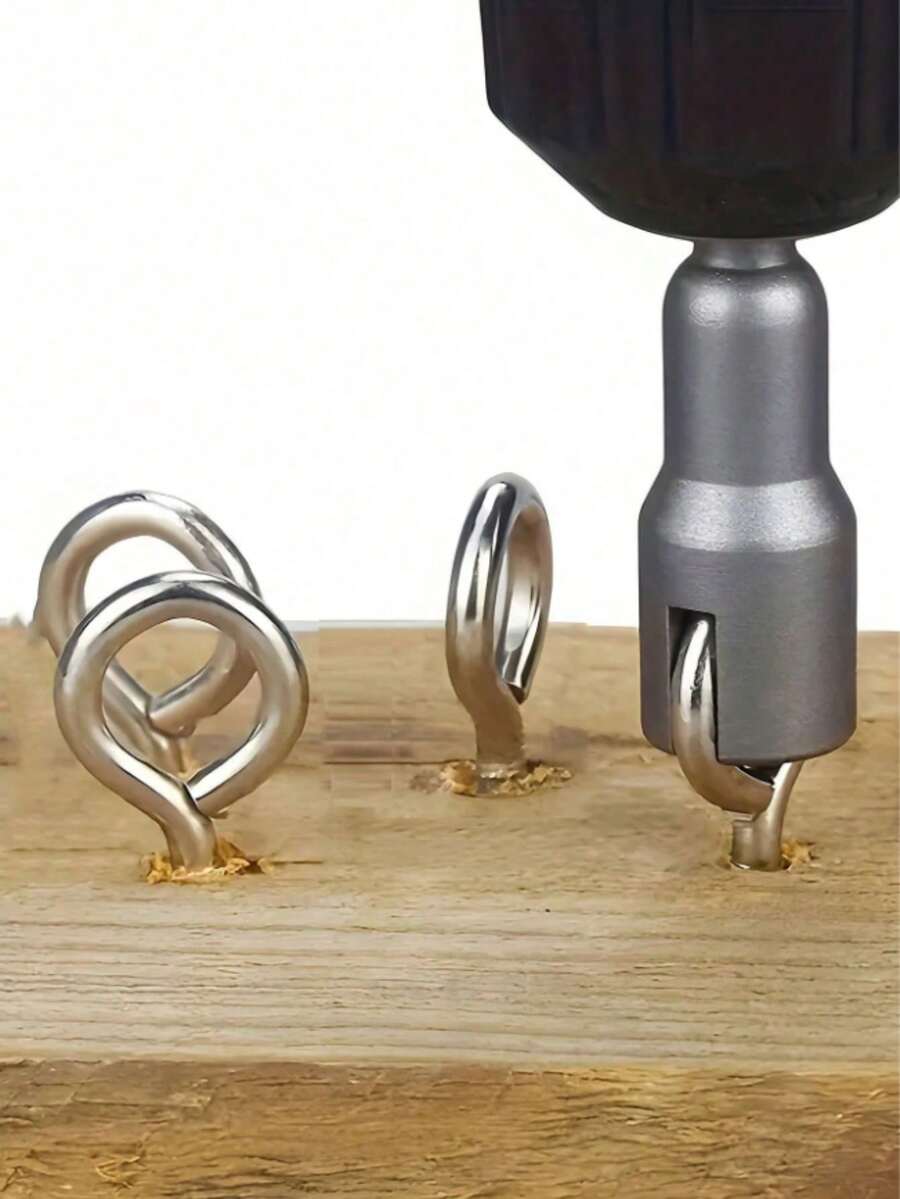 1个蝶形螺栓扳手套筒，6.35mm六角柄套筒适配器，适用于电动工具一字螺丝刀 - 螺栓套筒 - 查看 1