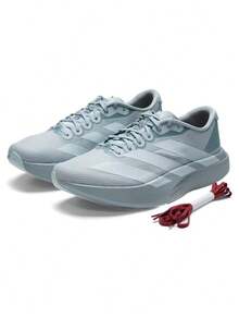 Adidas Adizero EVO SL WOVEN 男士轻便缓震运动训练跑步鞋 - 薄荷綠 - 查看 1