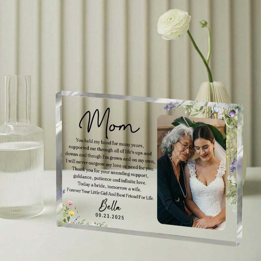 Quà tặng của con gái cô dâu cho mẹ cô dâu, Tấm bảng hình trái tim bằng acrylic, Quà cưới của cô dâu tặng mẹ, Quà tặng của cô dâu cho mẹ, Tấm bảng trang trí bánh cưới cho mẹ cô dâu, Quà đính hôn, Quà cưới cho cặp đôi mới cưới, Tấm bảng lịch kỷ niệm ngày cưới bằng acrylic, Tấm bảng cưới, Trang trí kỷ niệm, Quà tặng tấm bảng cho cặp đôi mới cưới, Lịch ngày lễ, Tình yêu vĩnh cửu