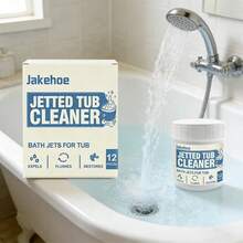 Jetted Tub Cleaner Tablets  Cleaner Jacuzzi Cleaning Tablets Deep Cleaning Jet Pipe Cleaner Limescale Remover 12pcs - 1 Pack - View 1