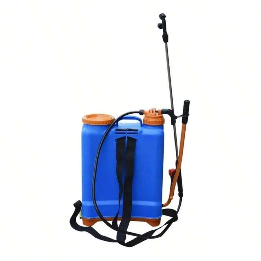 Aspersora Fumigadora Manual 16 Litros - Ideal para Jardinería y Fumigación - Azul - Ver 1
