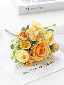 1 bó hoa mẫu đơn lụa cỡ lớn, nguyên liệu làm vòng hoa trang trí đám cưới, bó hoa cô dâu, hoa cài cổ tay, hoa cài áo chú rể, hoa cài đầu, trang trí xe cưới, trang trí cổng hoa, bình hoa trang trí nhà/nhà hàng/phòng ngủ, trang trí tiệc sinh nhật, quà tặng ngày Valentine và năm mới. - Màu vàng - Xem 4