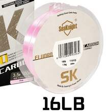SeaKnight 100m/50m Double Layer Fluorocarbon Coated Fishing Line, Double Layer Fluorocarbon Coated Monofilament Main Line, Main Line 3-100 Lbs - Pink - View 13